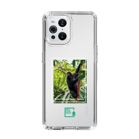 スリムプロテクションケース［ Green Future Project - Brown-headed Spider Monkey ］