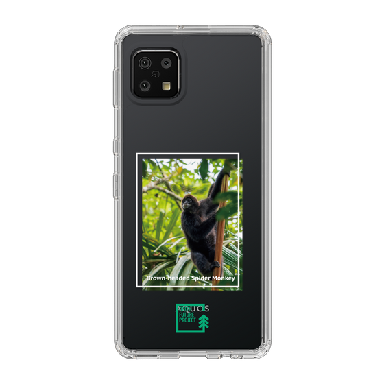 スリムプロテクションケース［ Green Future Project - Brown-headed Spider Monkey ］