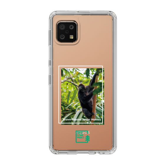 スリムプロテクションケース［ Green Future Project - Brown-headed Spider Monkey ］