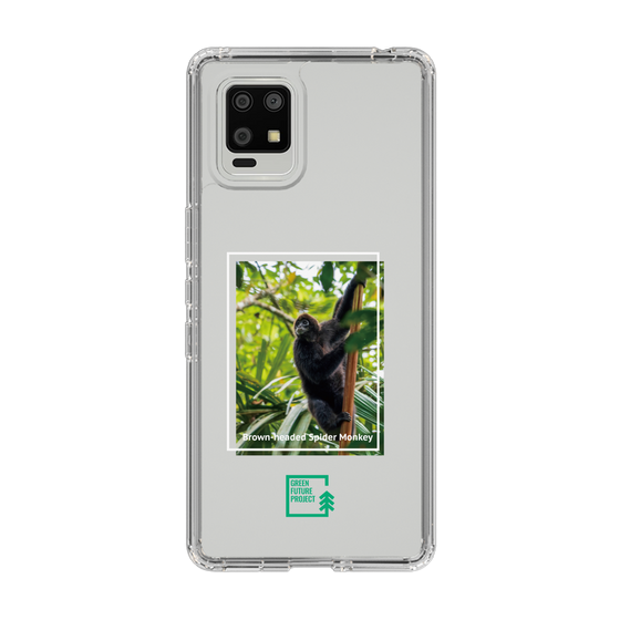 スリムプロテクションケース［ Green Future Project - Brown-headed Spider Monkey ］