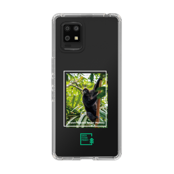 スリムプロテクションケース［ Green Future Project - Brown-headed Spider Monkey ］