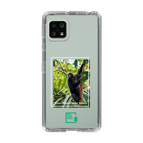 スリムプロテクションケース［ Green Future Project - Brown-headed Spider Monkey ］