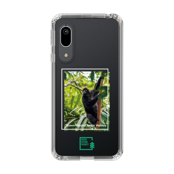 スリムプロテクションケース［ Green Future Project - Brown-headed Spider Monkey ］