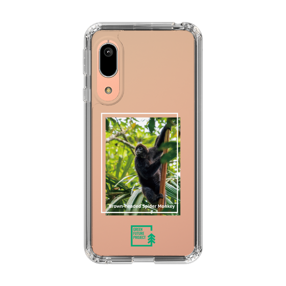 スリムプロテクションケース［ Green Future Project - Brown-headed Spider Monkey ］