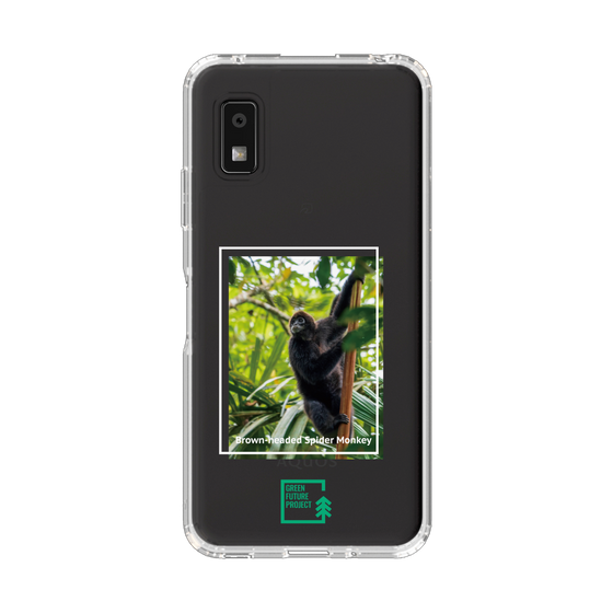 スリムプロテクションケース［ Green Future Project - Brown-headed Spider Monkey ］