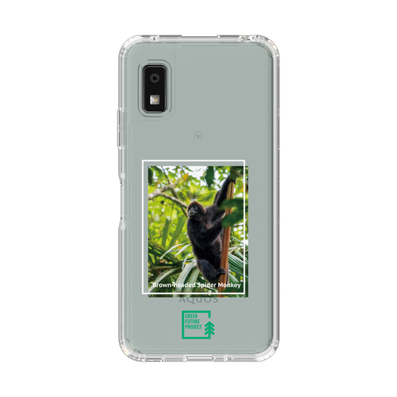 スリムプロテクションケース［ Green Future Project - Brown-headed Spider Monkey ］