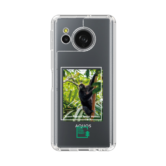 スリムプロテクションケース［ Green Future Project - Brown-headed Spider Monkey ］