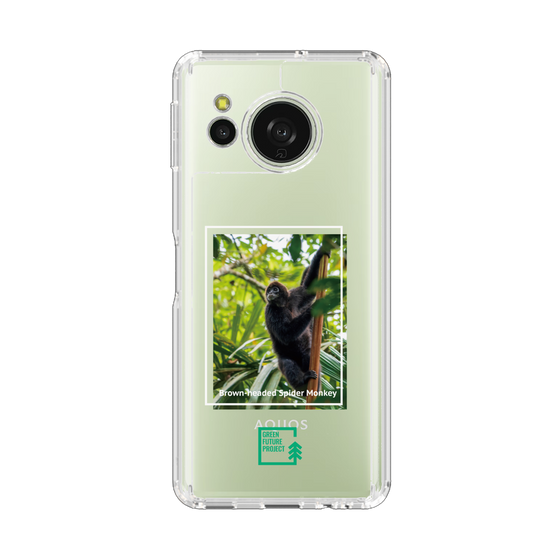 スリムプロテクションケース［ Green Future Project - Brown-headed Spider Monkey ］