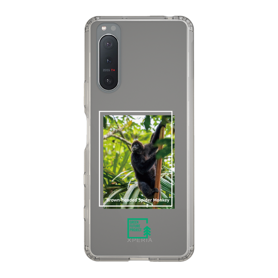 スリムプロテクションケース［ Green Future Project - Brown-headed Spider Monkey ］