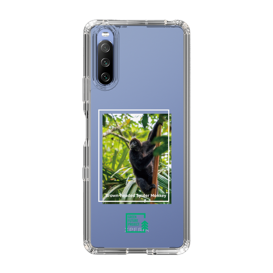 スリムプロテクションケース［ Green Future Project - Brown-headed Spider Monkey ］