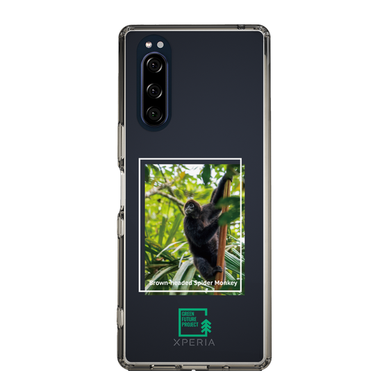 スリムプロテクションケース［ Green Future Project - Brown-headed Spider Monkey ］