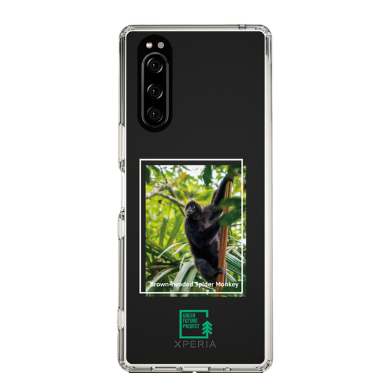 スリムプロテクションケース［ Green Future Project - Brown-headed Spider Monkey ］