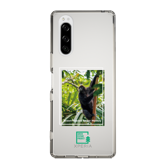 スリムプロテクションケース［ Green Future Project - Brown-headed Spider Monkey ］
