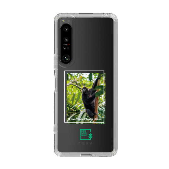 スリムプロテクションケース［ Green Future Project - Brown-headed Spider Monkey ］