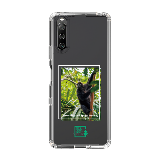 スリムプロテクションケース［ Green Future Project - Brown-headed Spider Monkey ］