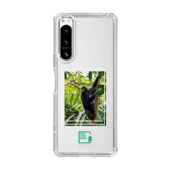 スリムプロテクションケース［ Green Future Project - Brown-headed Spider Monkey ］