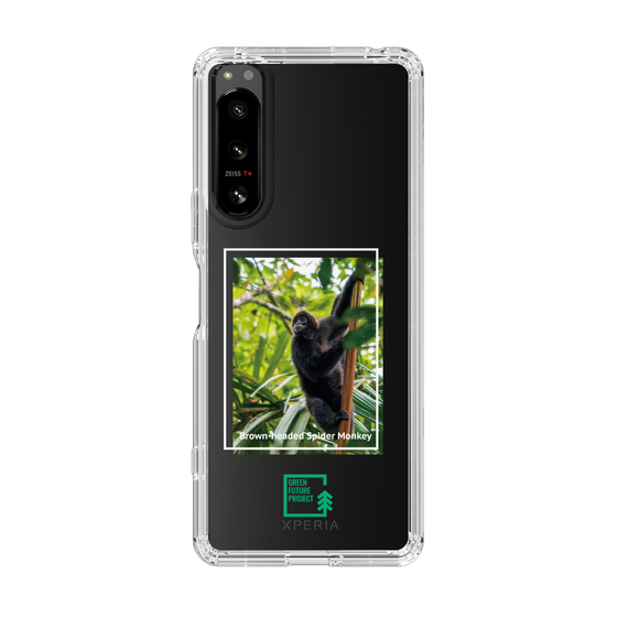 スリムプロテクションケース［ Green Future Project - Brown-headed Spider Monkey ］