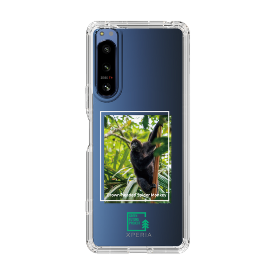 スリムプロテクションケース［ Green Future Project - Brown-headed Spider Monkey ］