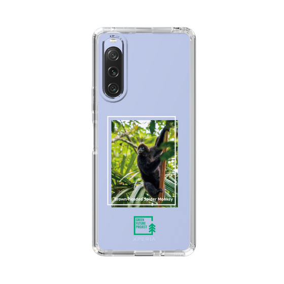 スリムプロテクションケース［ Green Future Project - Brown-headed Spider Monkey ］