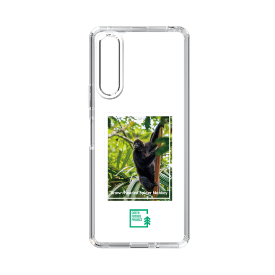 スリムプロテクションケース［ Green Future Project - Brown-headed Spider Monkey ］