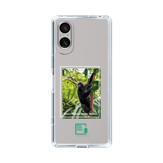 スリムプロテクションケース［ Green Future Project - Brown-headed Spider Monkey ］