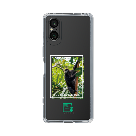 スリムプロテクションケース［ Green Future Project - Brown-headed Spider Monkey ］