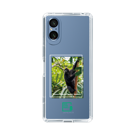 スリムプロテクションケース［ Green Future Project - Brown-headed Spider Monkey ］
