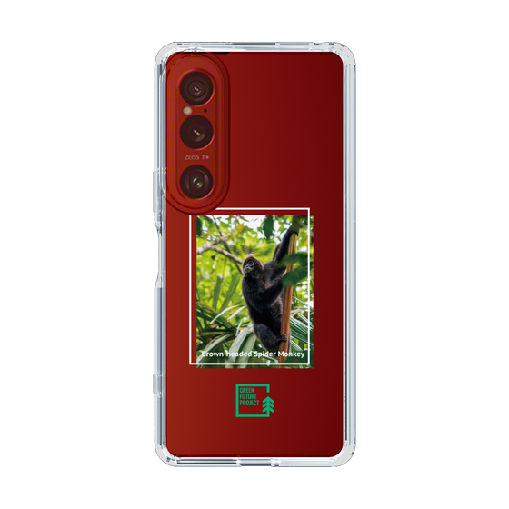 スリムプロテクションケース［ Green Future Project - Brown-headed Spider Monkey ］
