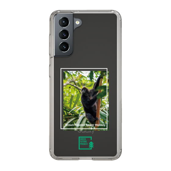スリムプロテクションケース［ Green Future Project - Brown-headed Spider Monkey ］