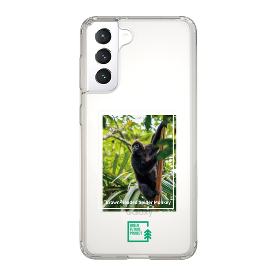 スリムプロテクションケース［ Green Future Project - Brown-headed Spider Monkey ］