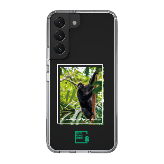 スリムプロテクションケース［ Green Future Project - Brown-headed Spider Monkey ］