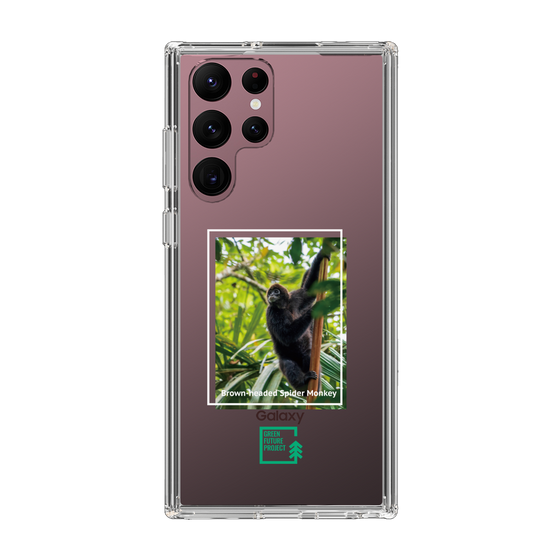 スリムプロテクションケース［ Green Future Project - Brown-headed Spider Monkey ］