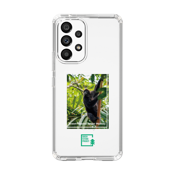 スリムプロテクションケース［ Green Future Project - Brown-headed Spider Monkey ］