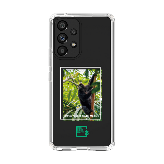 スリムプロテクションケース［ Green Future Project - Brown-headed Spider Monkey ］