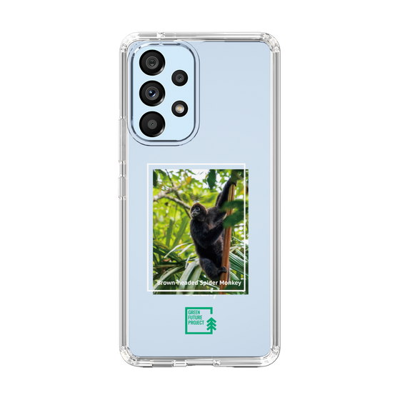 スリムプロテクションケース［ Green Future Project - Brown-headed Spider Monkey ］