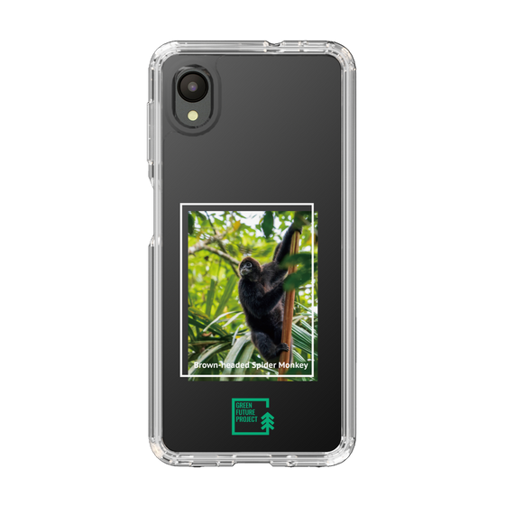 スリムプロテクションケース［ Green Future Project - Brown-headed Spider Monkey ］