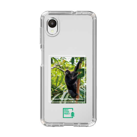 スリムプロテクションケース［ Green Future Project - Brown-headed Spider Monkey ］