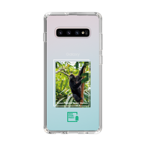 スリムプロテクションケース［ Green Future Project - Brown-headed Spider Monkey ］