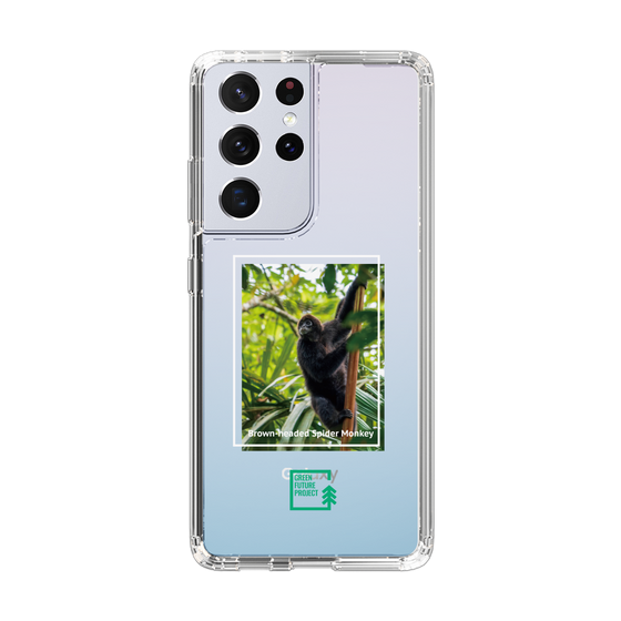 スリムプロテクションケース［ Green Future Project - Brown-headed Spider Monkey ］