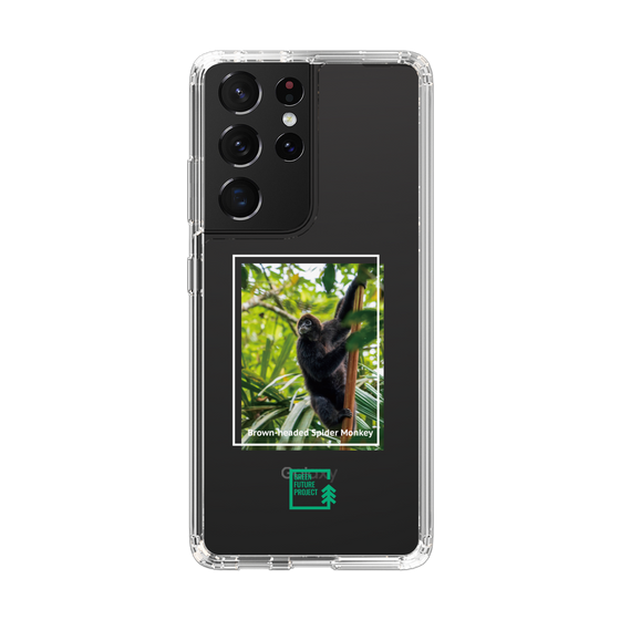 スリムプロテクションケース［ Green Future Project - Brown-headed Spider Monkey ］