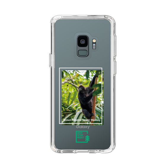 スリムプロテクションケース［ Green Future Project - Brown-headed Spider Monkey ］