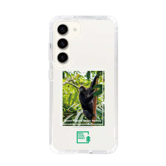 スリムプロテクションケース［ Green Future Project - Brown-headed Spider Monkey ］