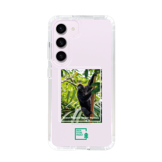スリムプロテクションケース［ Green Future Project - Brown-headed Spider Monkey ］