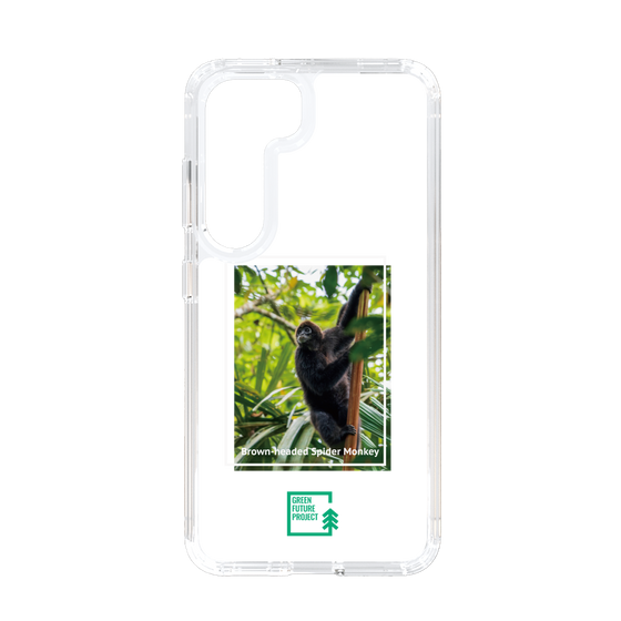 スリムプロテクションケース［ Green Future Project - Brown-headed Spider Monkey ］