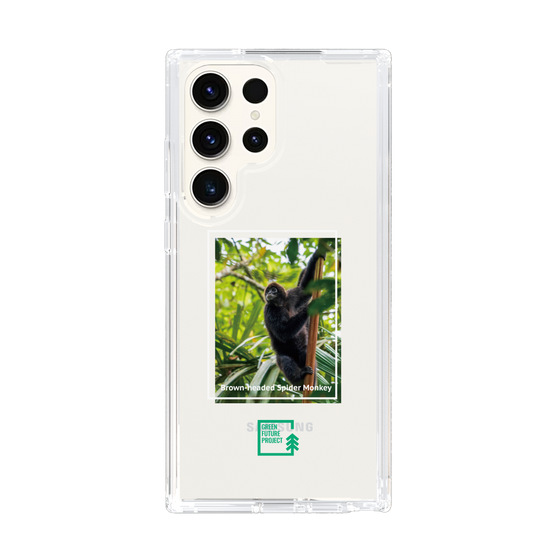スリムプロテクションケース［ Green Future Project - Brown-headed Spider Monkey ］