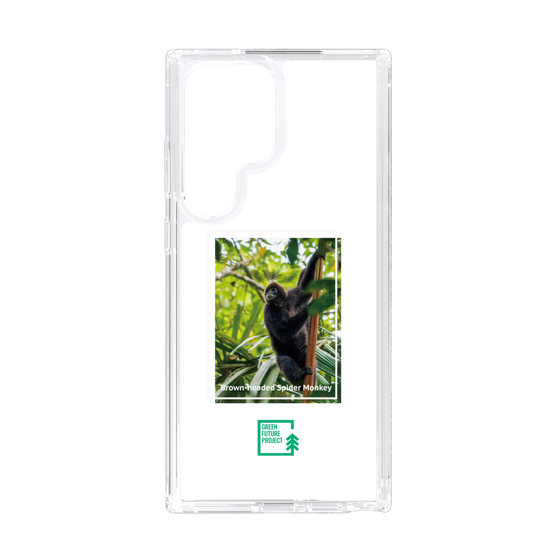 スリムプロテクションケース［ Green Future Project - Brown-headed Spider Monkey ］