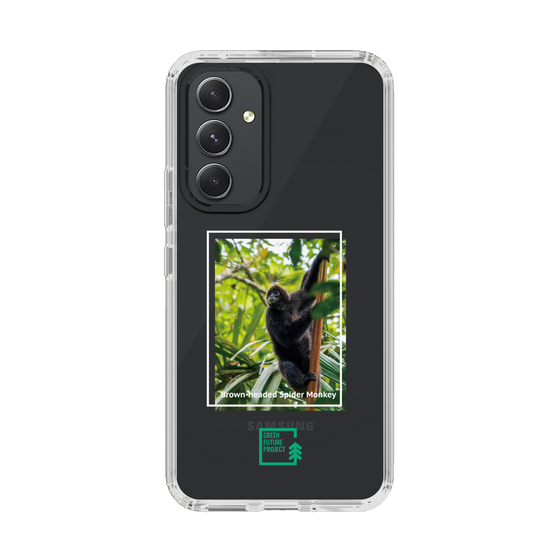 スリムプロテクションケース［ Green Future Project - Brown-headed Spider Monkey ］