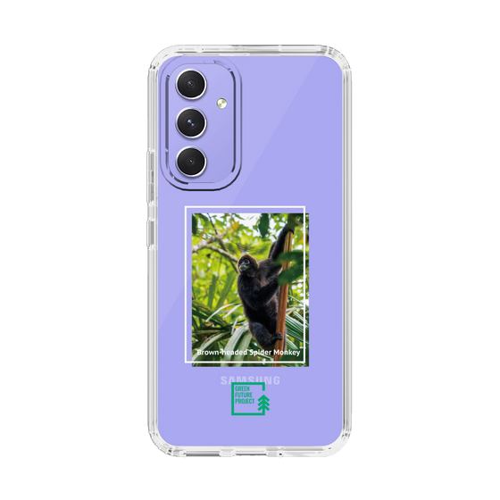 スリムプロテクションケース［ Green Future Project - Brown-headed Spider Monkey ］