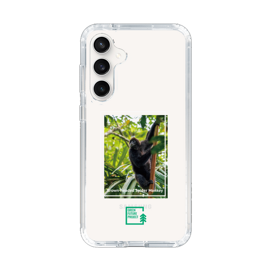 スリムプロテクションケース［ Green Future Project - Brown-headed Spider Monkey ］