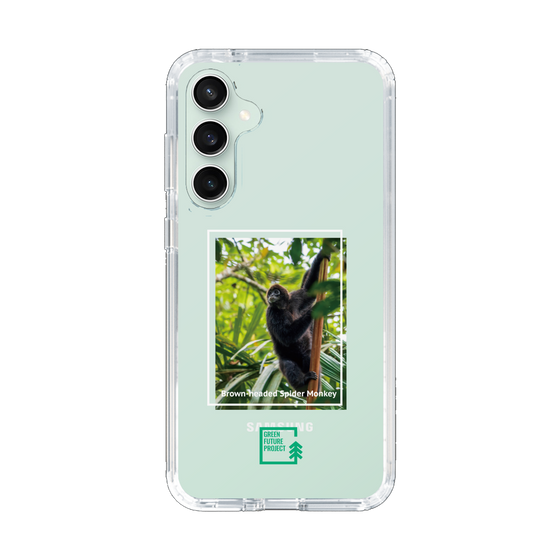 スリムプロテクションケース［ Green Future Project - Brown-headed Spider Monkey ］